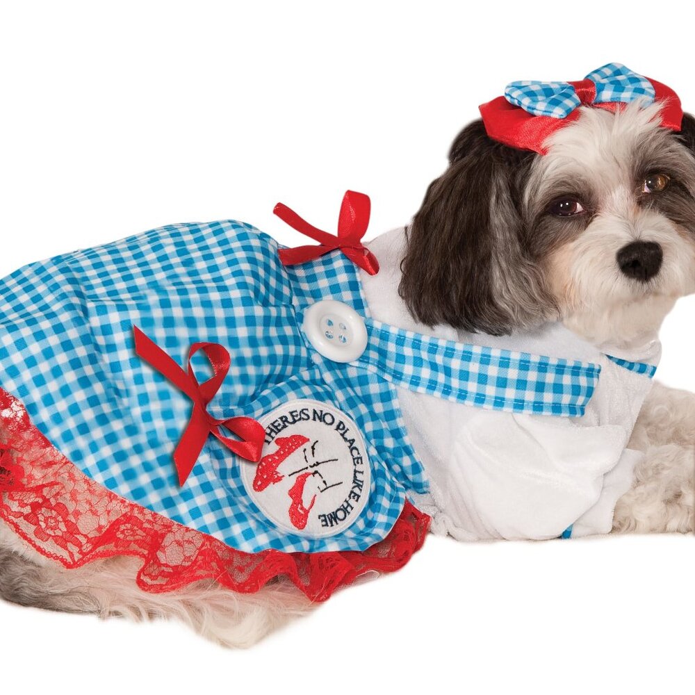 Dorothy Wizard Of Oz  Large Dog Costume Rubies Pet Shop